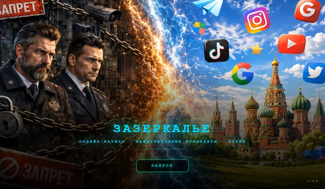 Заставка Зазеркалье для Windows